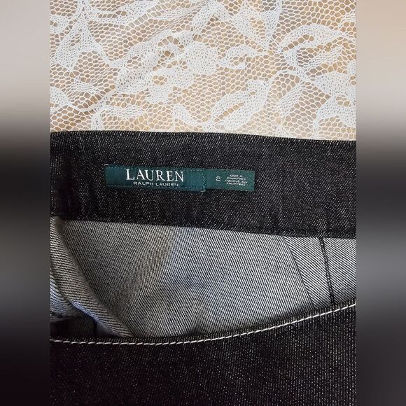 Ralph Lauren Denim Jeans Pencil Skirt NWT - Picture 4 of 4